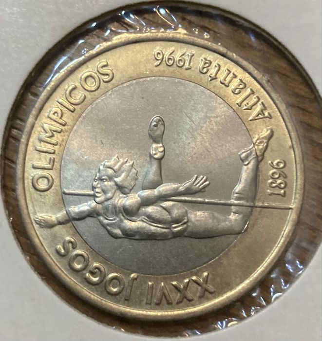 4 moedas de 200$00 bi-metálicas comemorativas