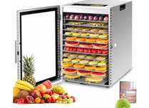 Kwasyo Suszarka ze stali nierdzewnej 12 rusztów temp 20-90 C, 1000W
