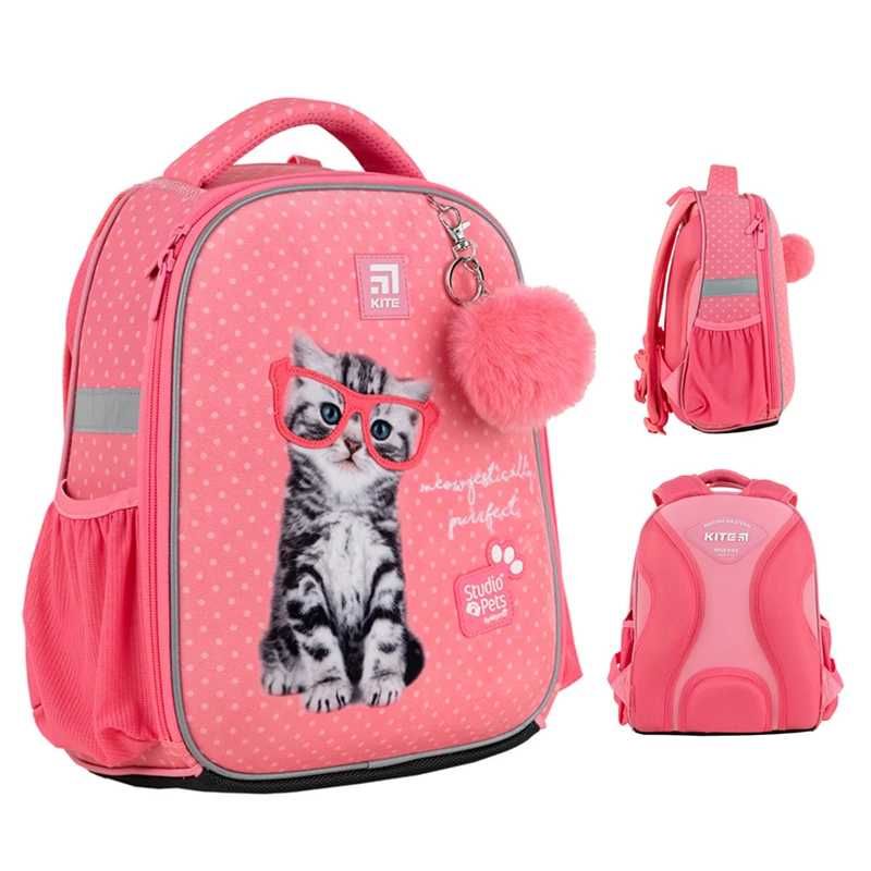 Рюкзак шкільний каркасний Kite Education Studio Pets SP24-555S-1