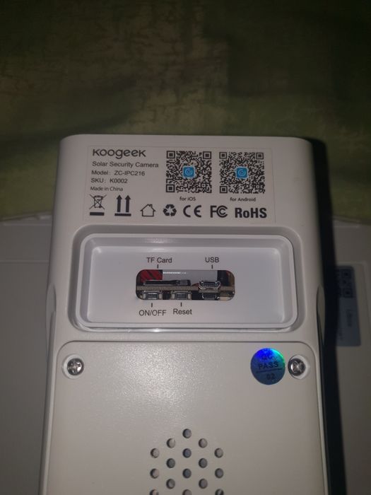 Kamera solarna wi-fi Koogeek