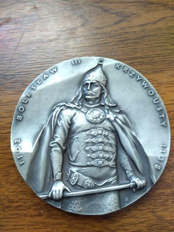 Medal Krzywousty srebro mały naklad