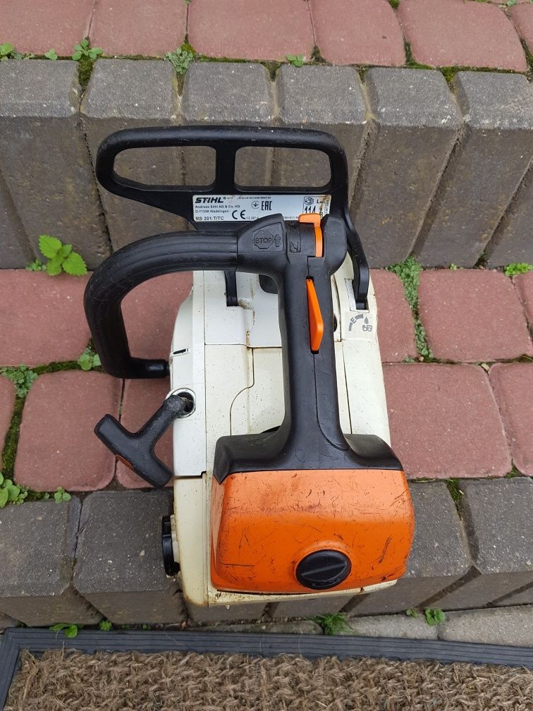 Piła spalinowa stihl ms 201 tc gałęziówka