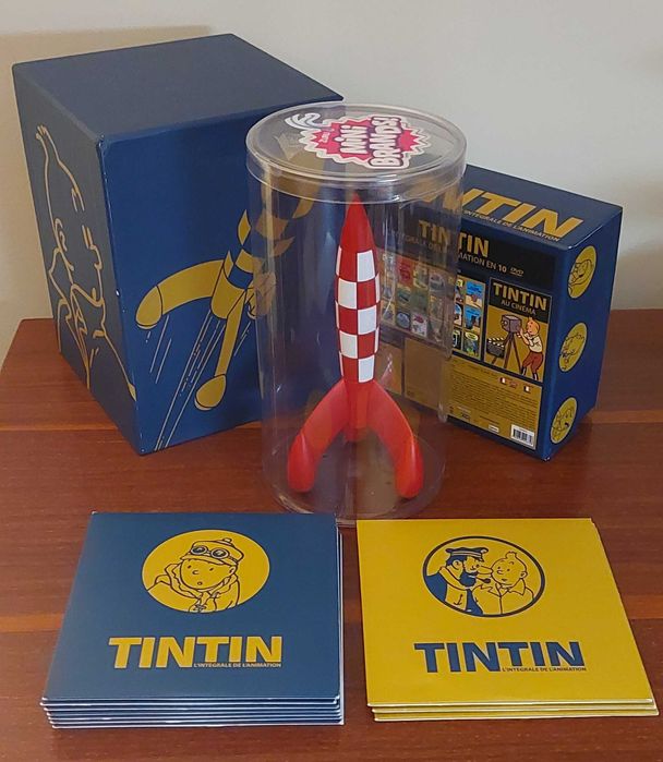 Colecção completa de DVD Tintin. Edição de coleccionador
