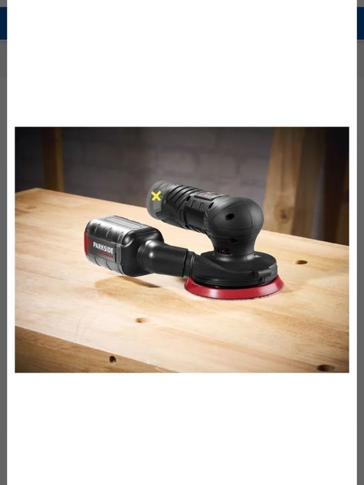 Lixadeira orbital recarregável 12V parkside performance 
Lixadeira orb