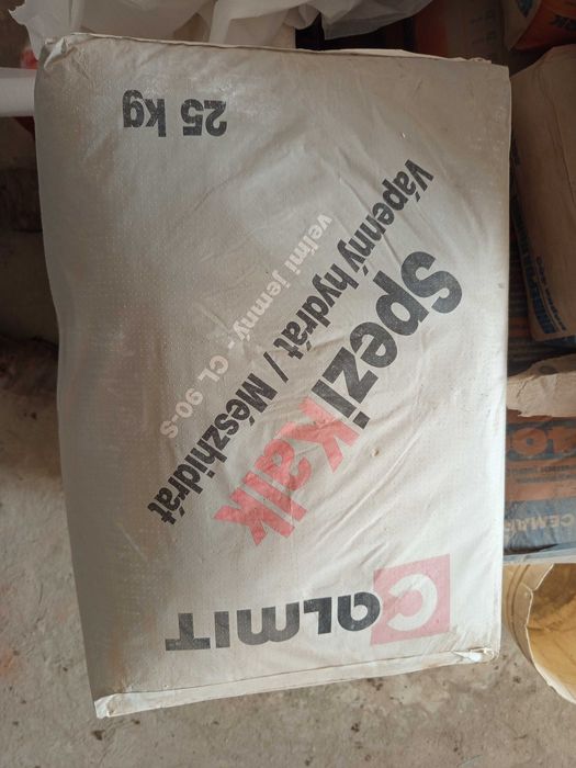 известь гашенная