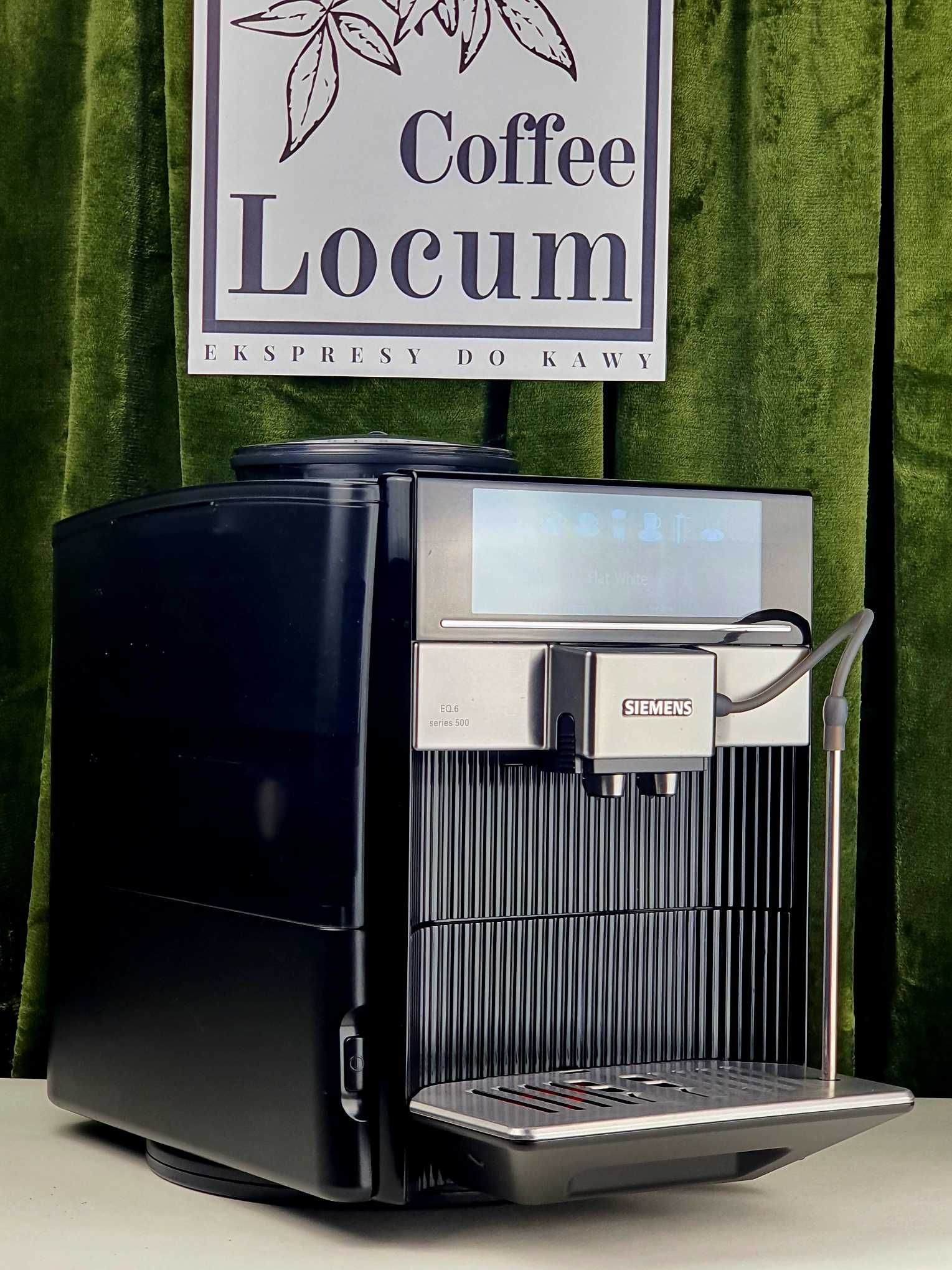 Poekspozycyjny! Siemens EQ.6 S500 Z gwarancją i Kubkiem termicznym!