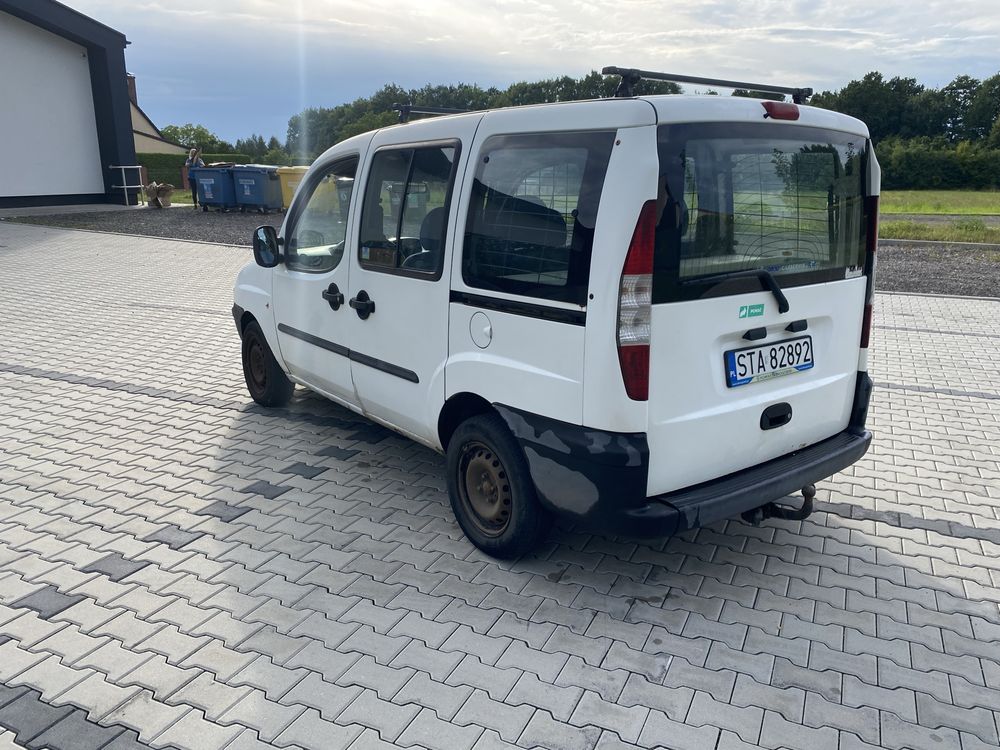 Fiat Doblo 1.9 klima!! Brygadówka