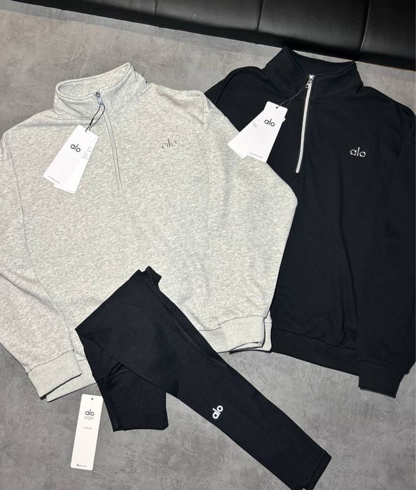 Світшот зіп худі Alo Yoga преміум якість