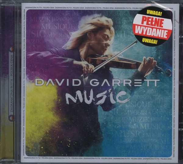 DAVID GARRETT - MUSIC - CD- płyta nowa , zafoliowana