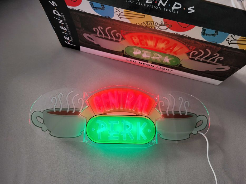 Neon Friends Central Perk Lampka na usb