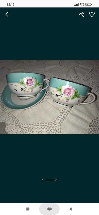 Келихи,чайные пары,разных производителей,цена 30 грн