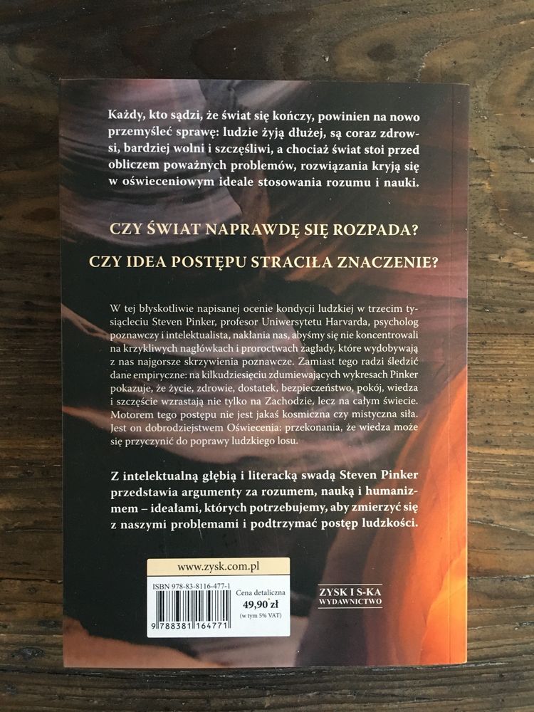 Nowe Oświecenie - Steven Pinker