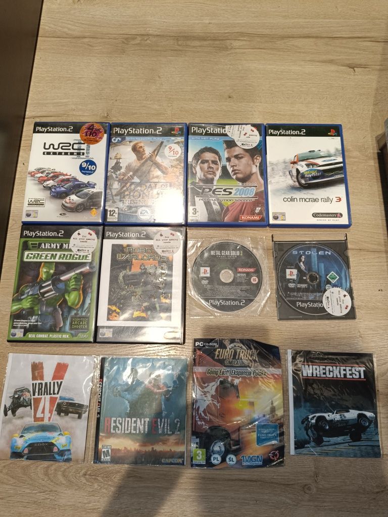 Sprzedam gry ps2/pc. Ceny w opisie.