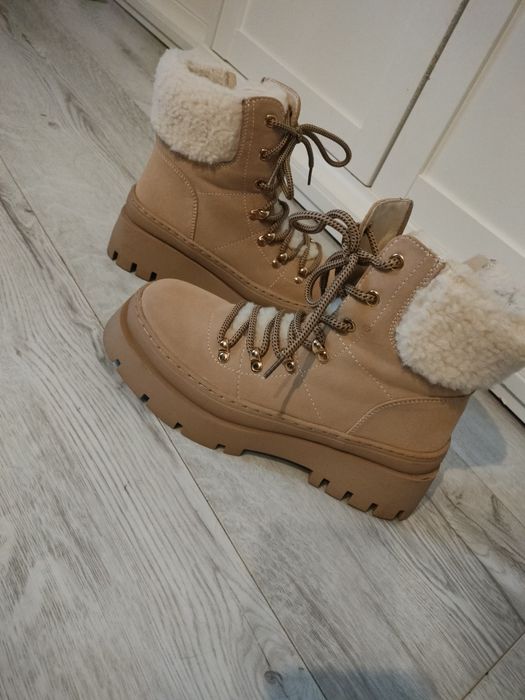 Ciepłe buty zimowe deezee rozmiar 38