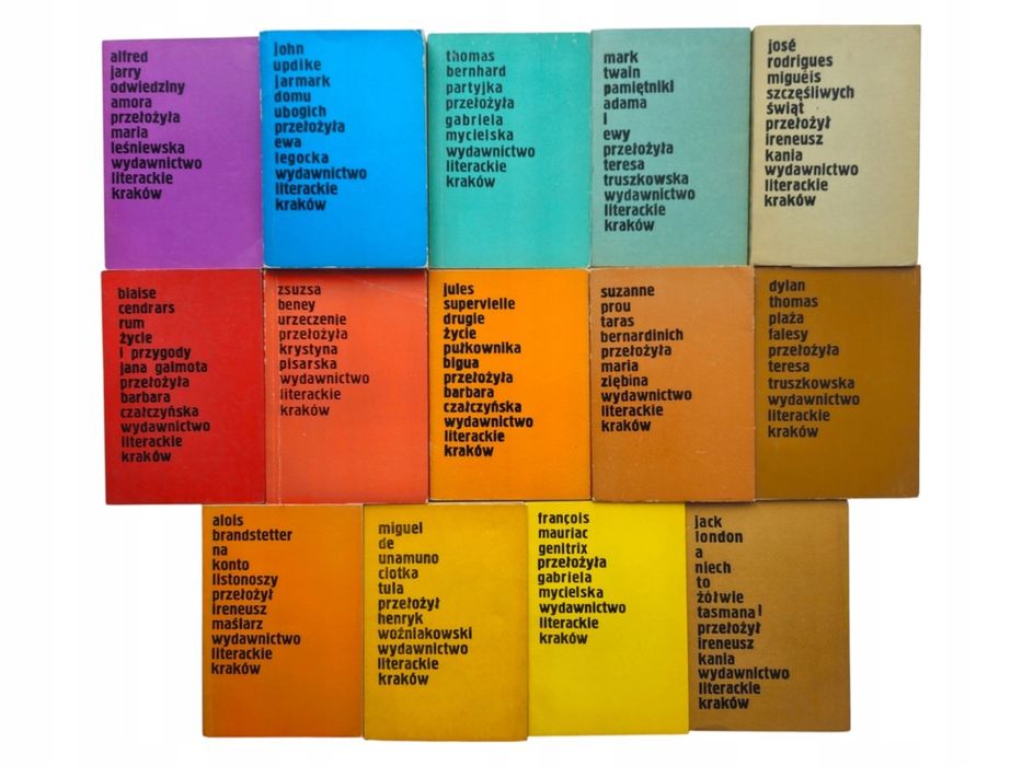 14x Książki Wydawnictwo Literackie Proza Światowa Kieszonkowe