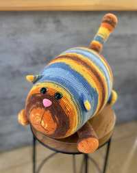 Іграшка лялька кіт котик подушка подарунок ручна робота Україна