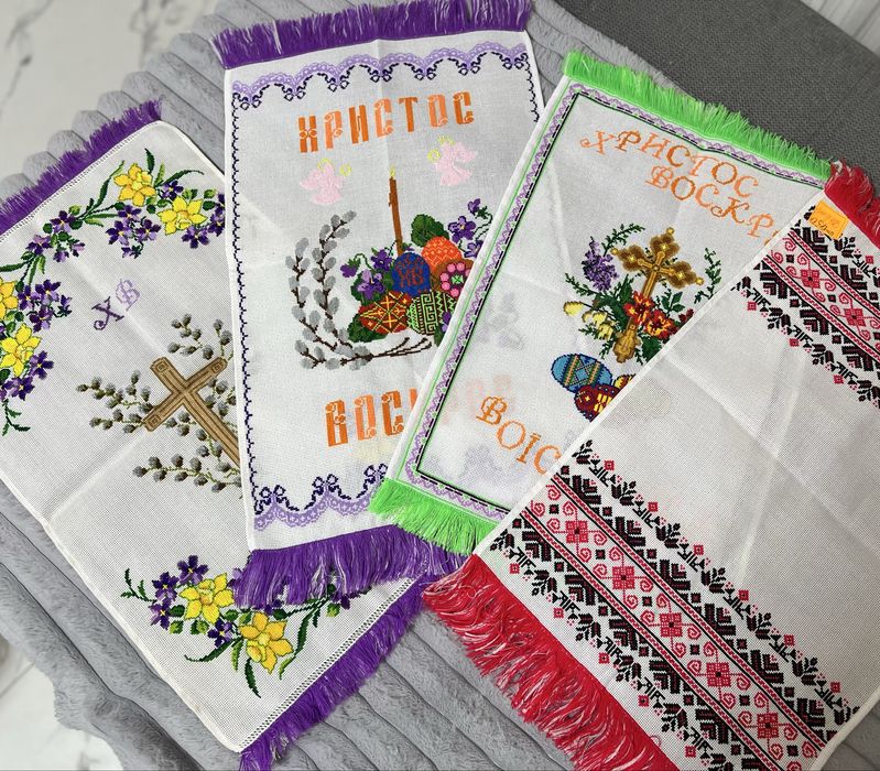 Рушник на пасхальний кошик