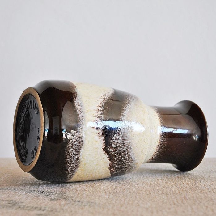 Vaso Vintage glazed vase 82-20 by Bay Keramik, '60s