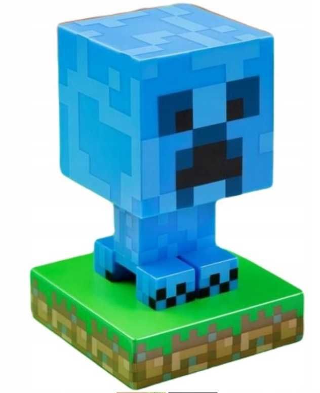 Mini lampka Minecraft Creeper lampka nocna Icon 3D