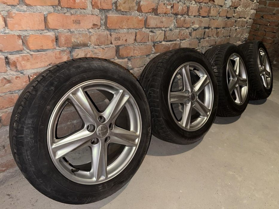 Felgi z oponami r16 5/100