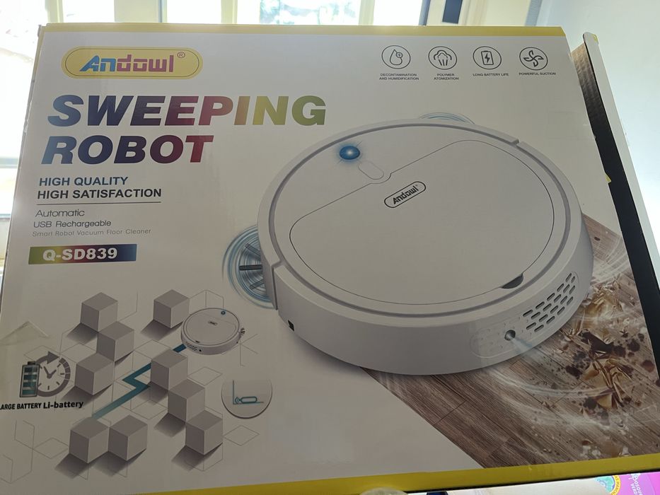 Robo de limpeza novo espetacular