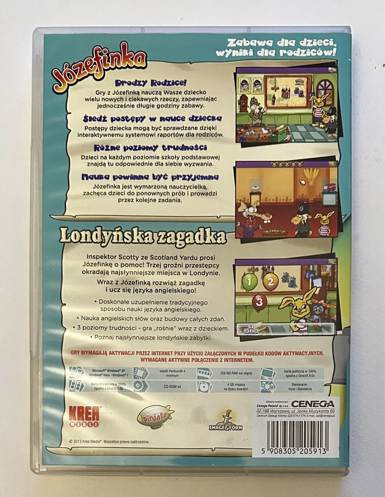 Józefinka Londyńska zagadka (GRA PC]