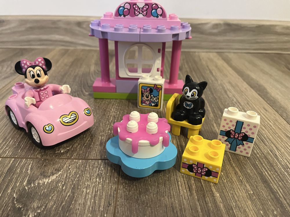 Lego duplo urodziny minnie