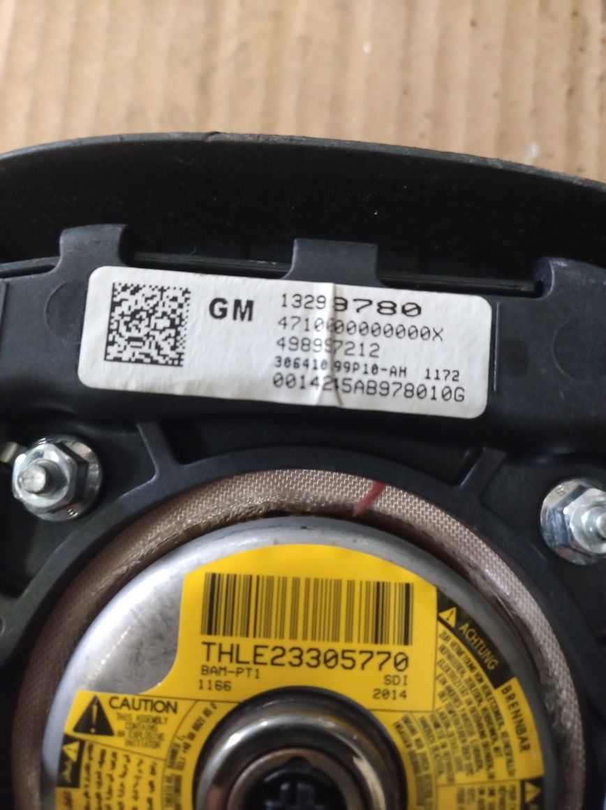 Poduszka airbag kierowcy Opel Zafira C