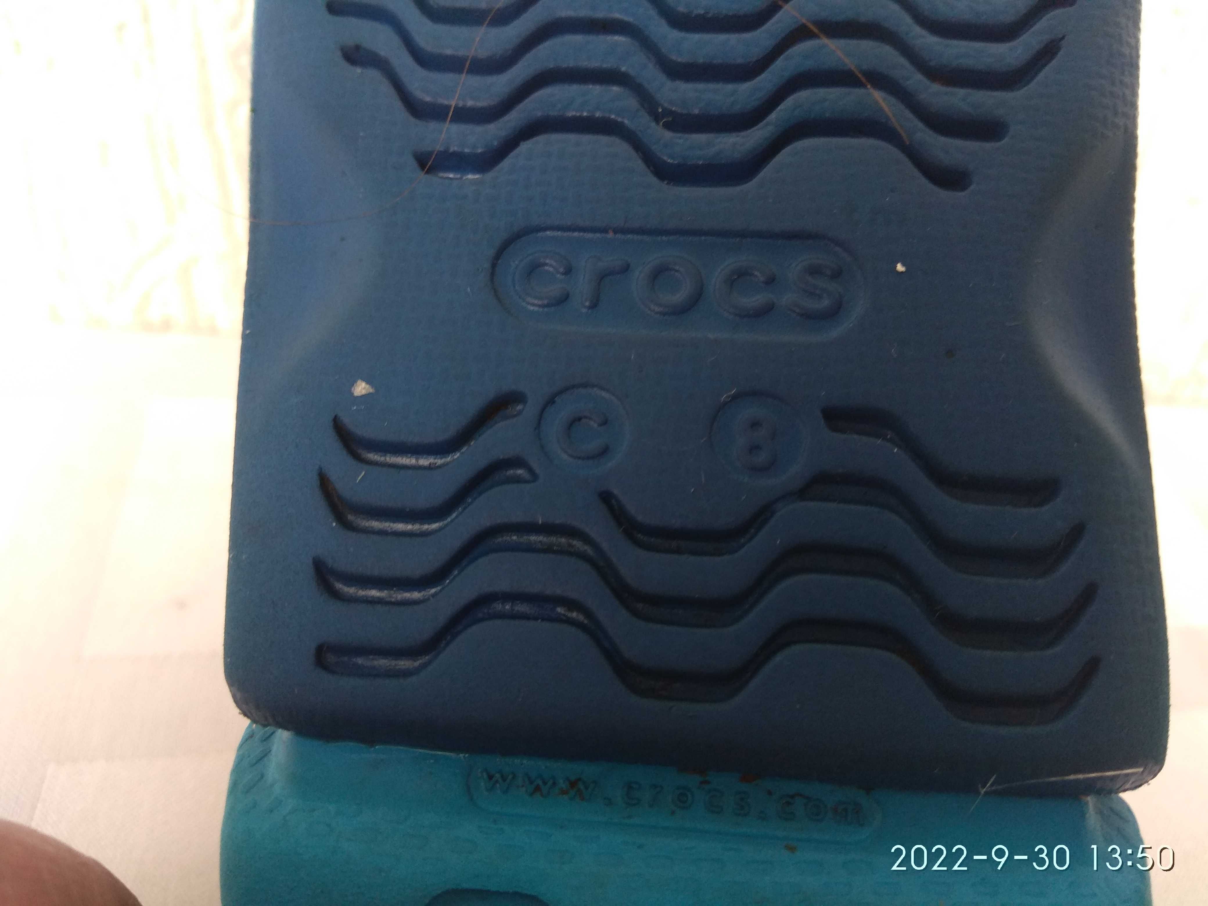 Шлепки,босоножки Crocs dual comfort  р.24