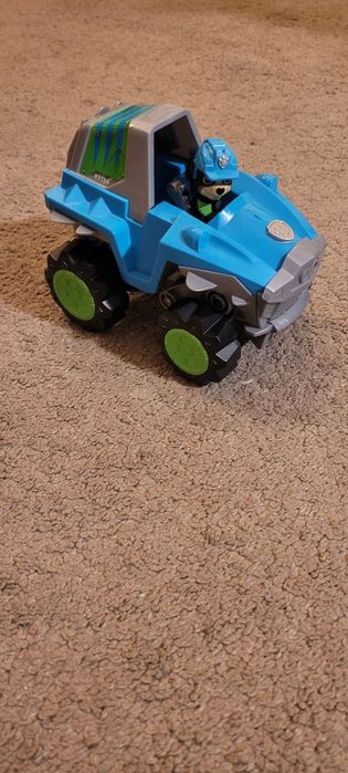 Psi Patrol 3w1 Dino Rescue figurka Rex duży pojazd samochód