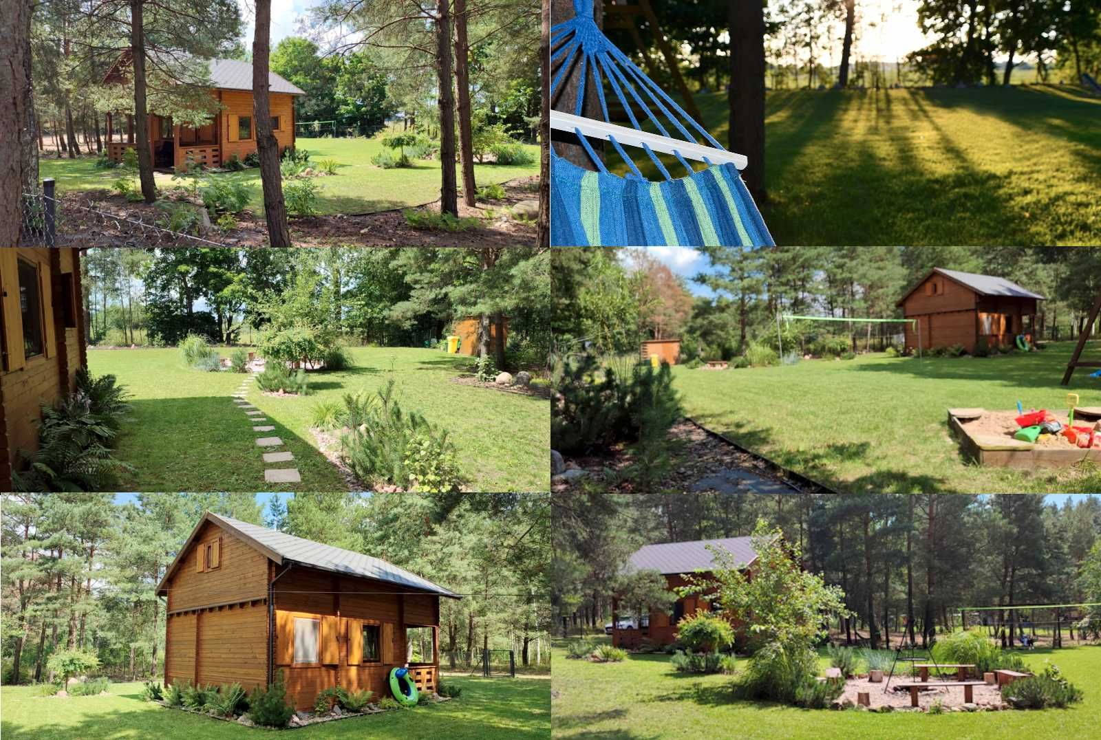 Działka z udziałem w plaży z domkiem letniskowym Mazury Uzbrojona
