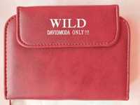 Piękny,duży portfel marki "WILD" Czerwony.