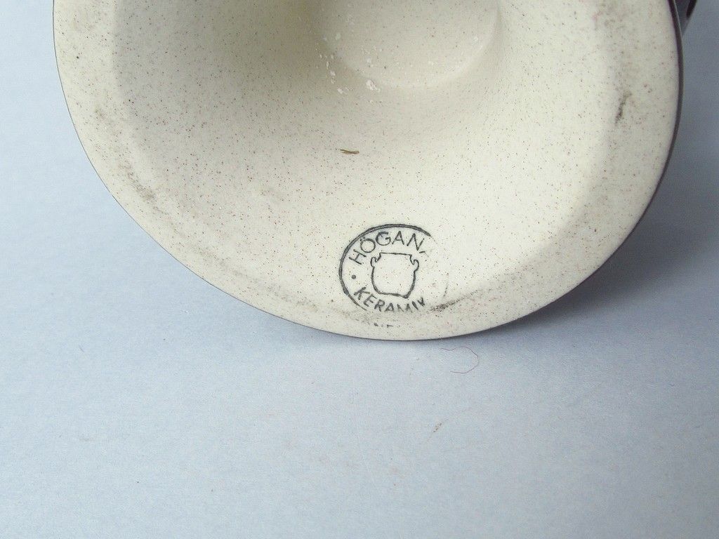 vitage skandynawski design ceramiczny świecznik