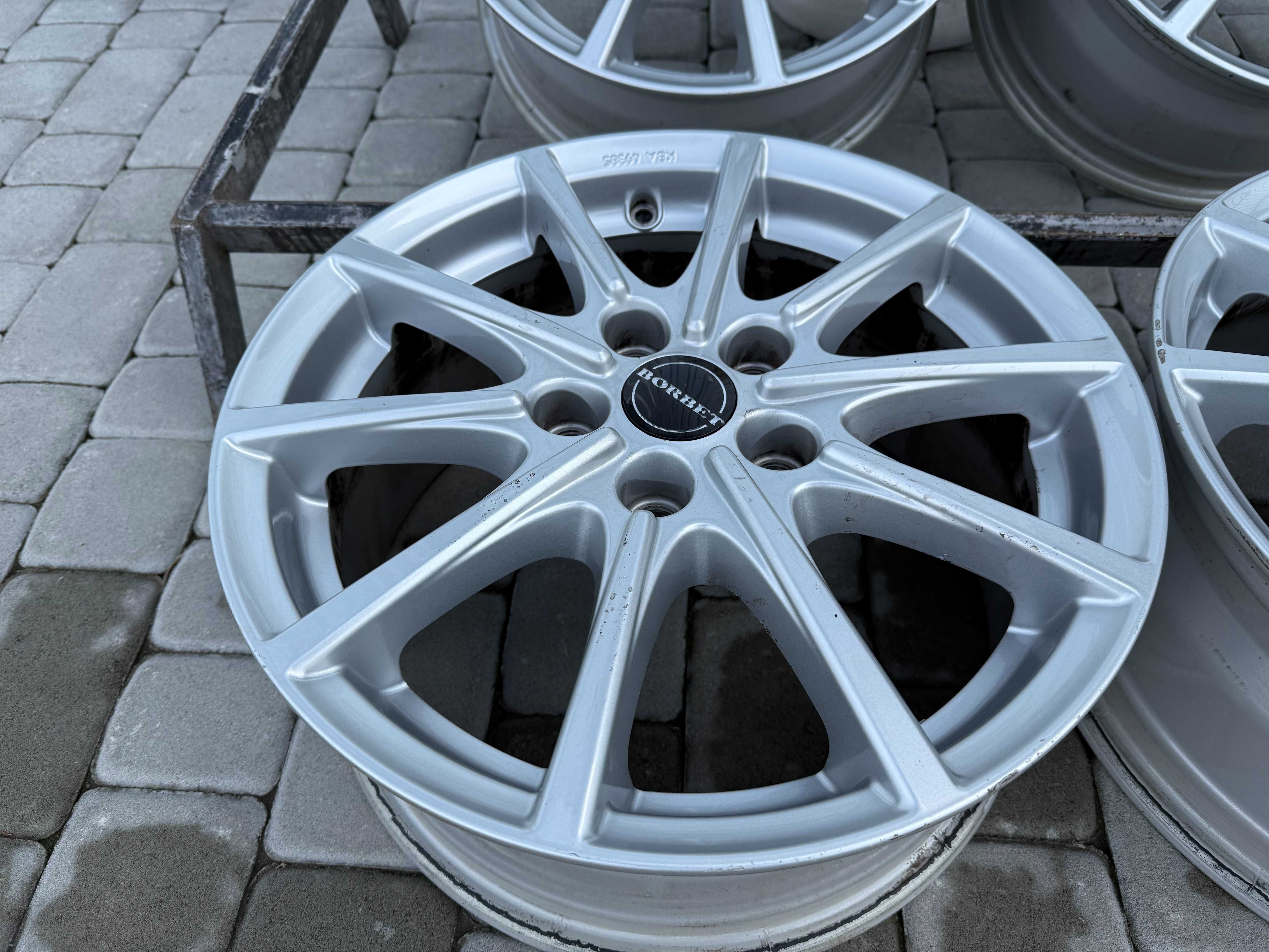 Диски Borbet R16 5x112 7J ET48 VW Audi Mercedes Skoda Seat