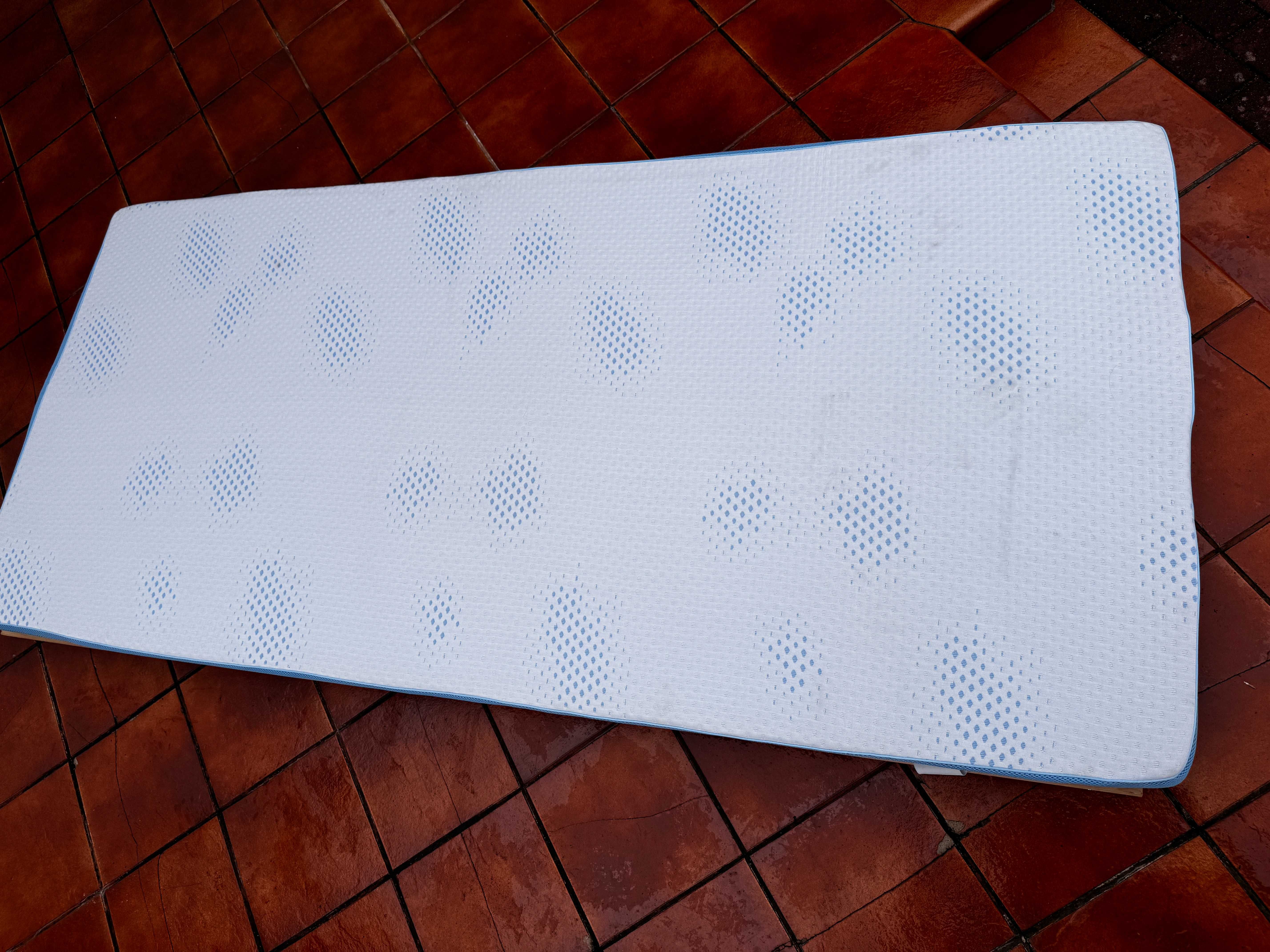 materac top nakładka na materac kanapa wersalka 90x200 wys. 8 cm
