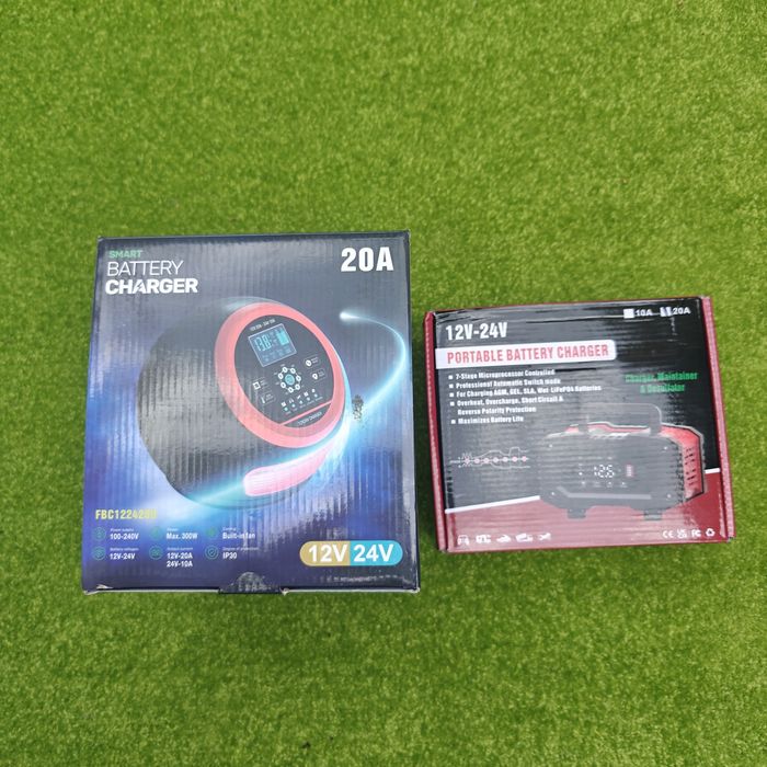 аккумуляторное зарядное устройство Foxsur FPT-200 12V-20А / 24V-10A