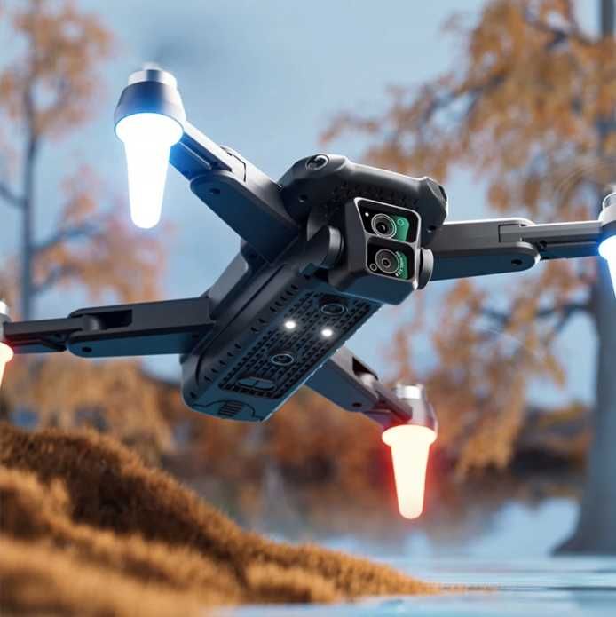 Dron F14 2 kamery FPV WiFi czujnik przeszkód 2000m zasięg