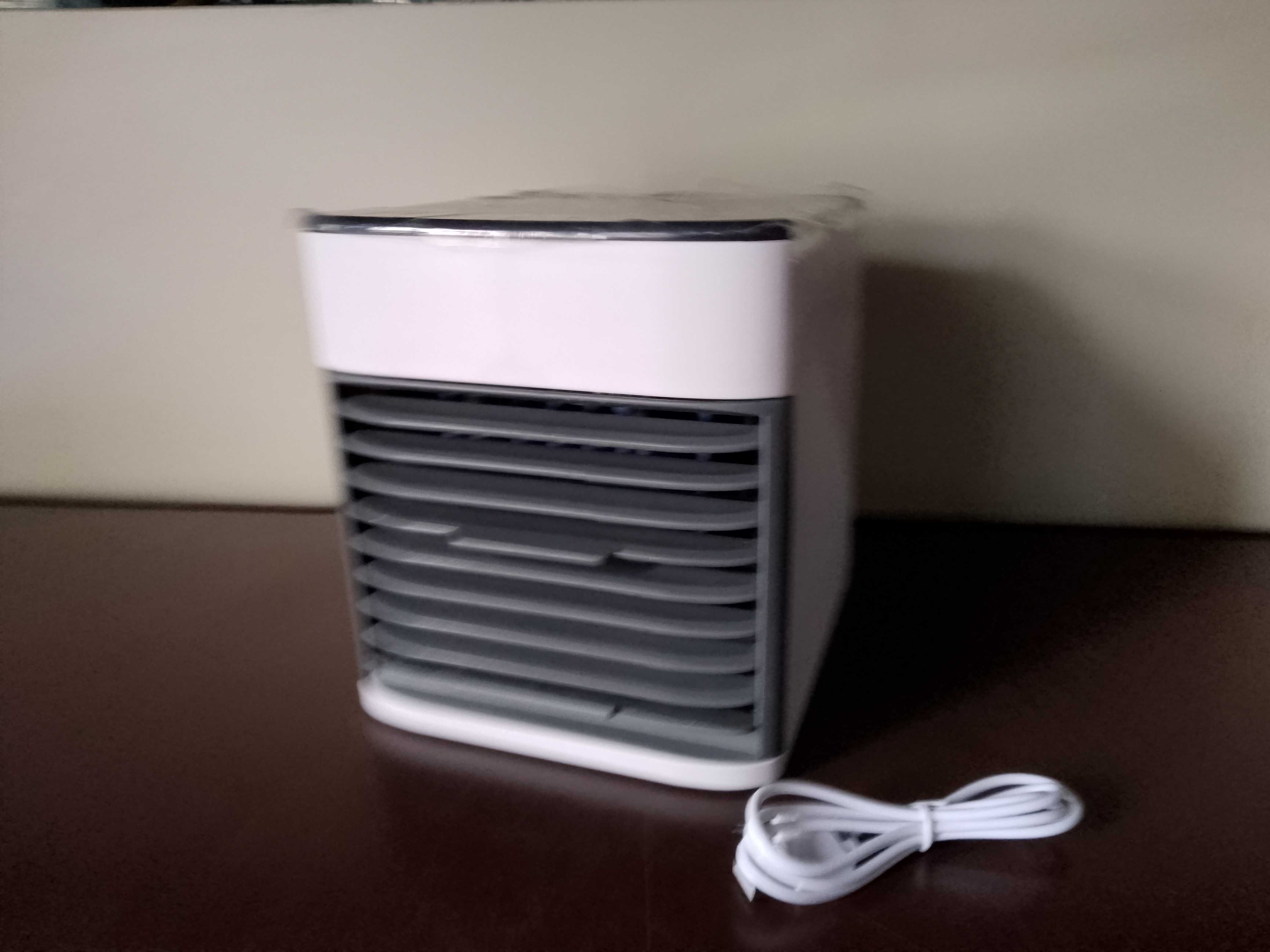 chłodzącyu klimatyzator wiatrak KLIMATOR USB NA WODĘ LÓD 3W1 DO BIURA