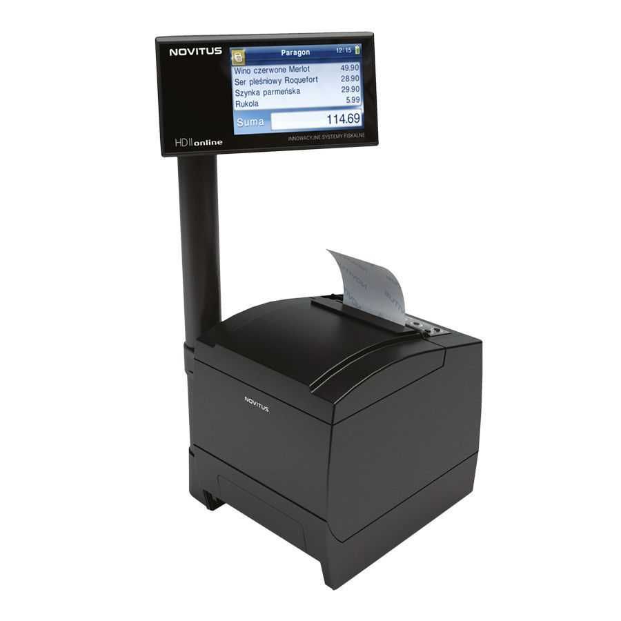 Drukarka fiskalna NOVITUS HD II Online