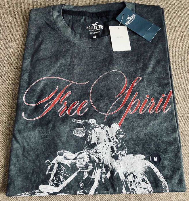 T-shirt Hollister Co. size M kolekcja Print Graphic Tee
