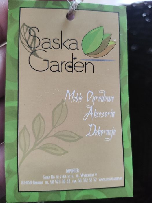 Kosz osłonka z trawy morskiej wysokość 28 cm Saska Garden