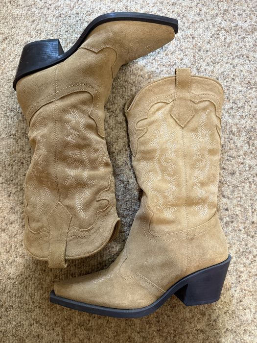 козаки/чоботи zara 37 розмір