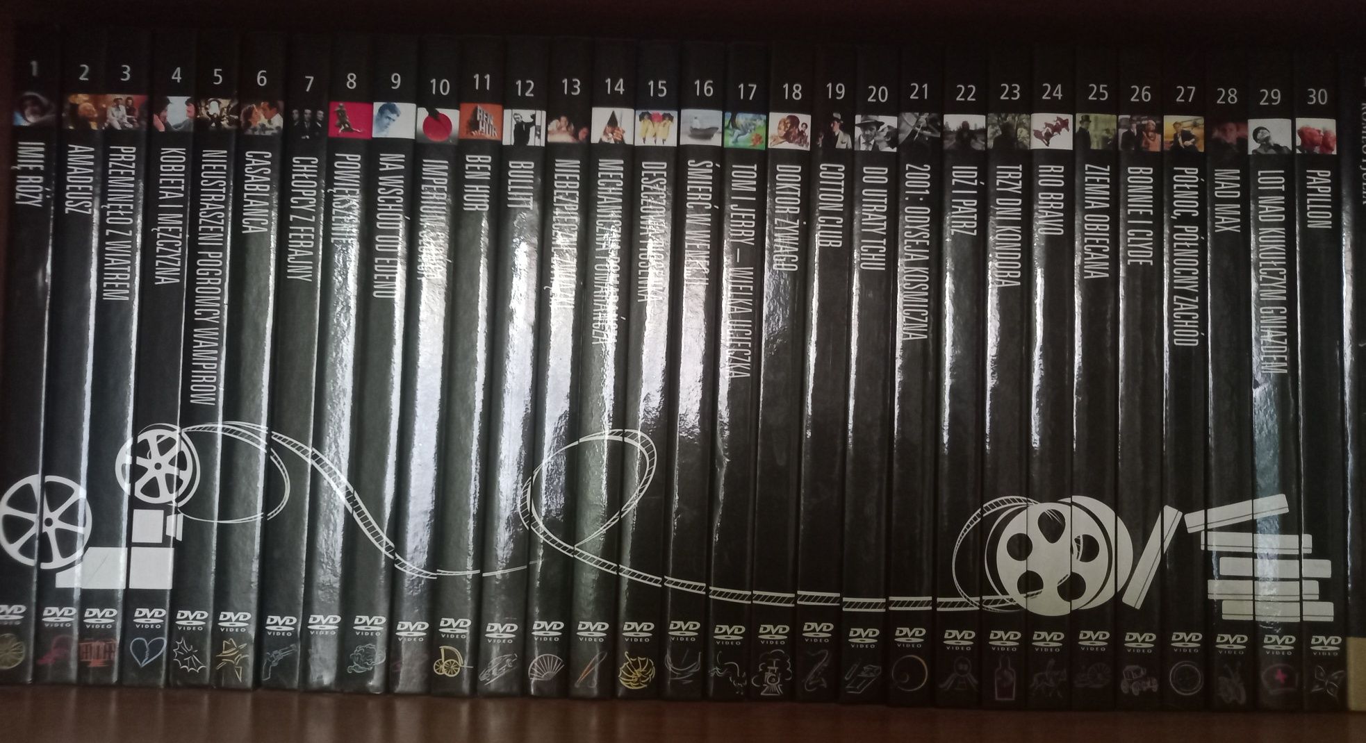 Kolekcja 30 DVD  - "Gazeta Wyborcza poleca "