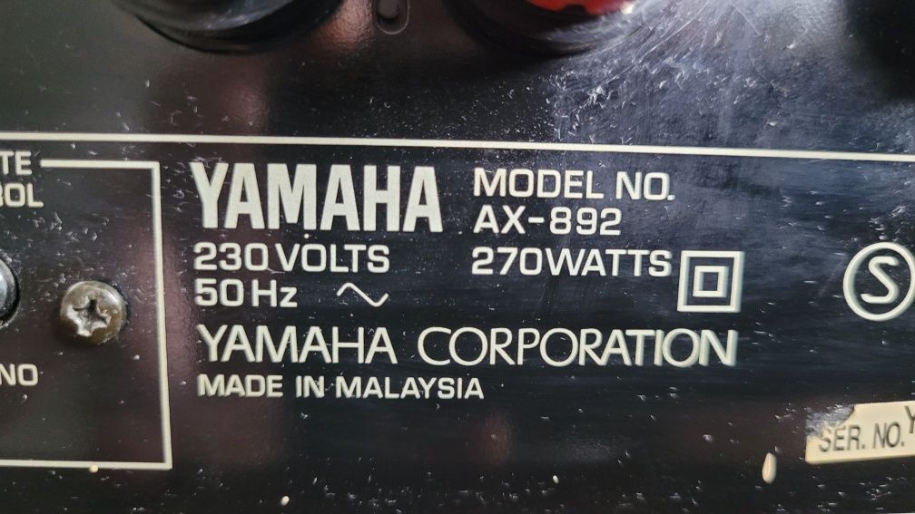 Wzmacniacz Yamaha ax 892 plus pilot