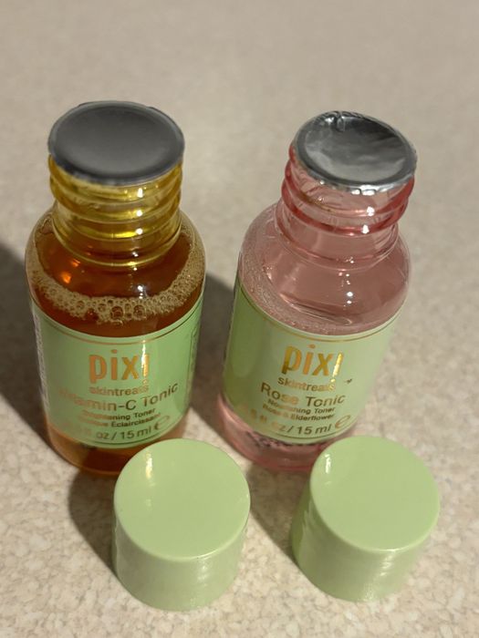 Zestaw PIXI Toniki z witaminą C Vitamin-C Tonic, różany Rose Tonic