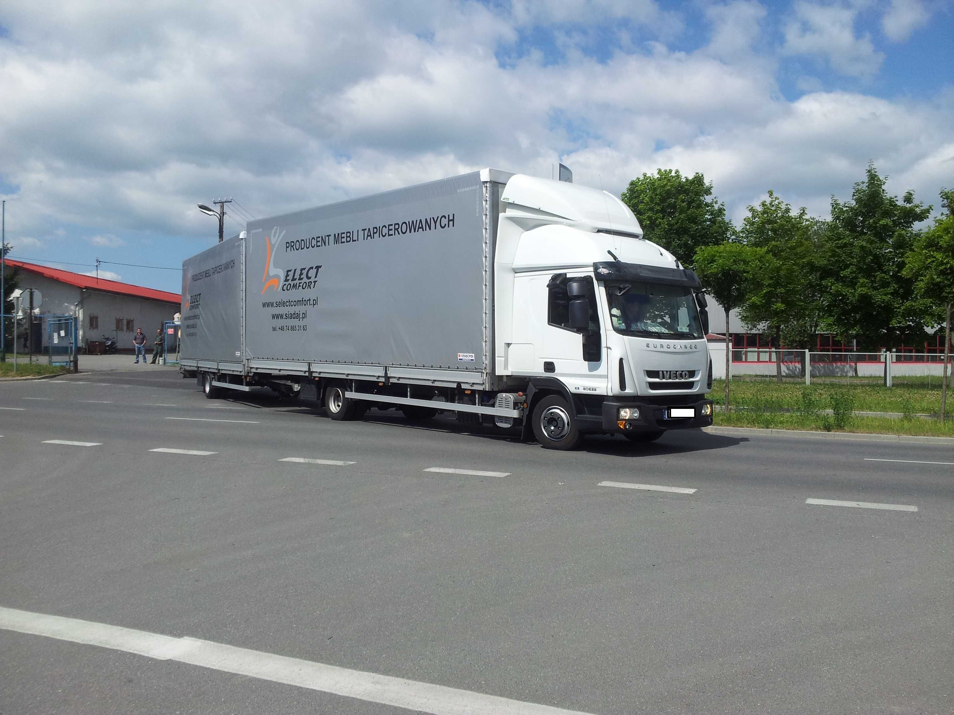 Iveco Eurocargo MLL80E22RP + Przyczepa