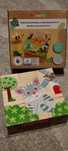 Klocki drewniane puzzle 6 w 1