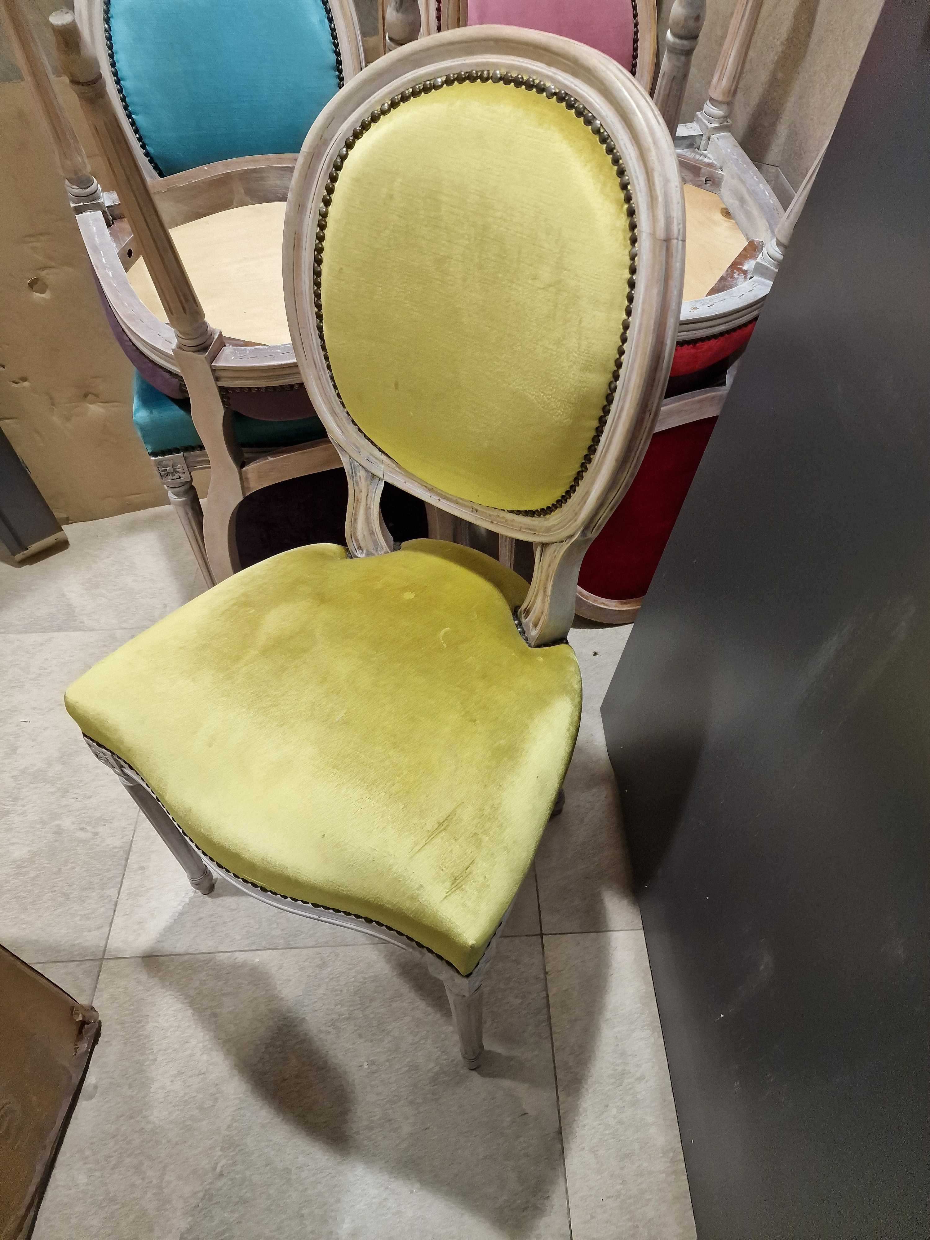 Krzesło w stylu Ludwik XVI krzesła ludwikańskieLouis