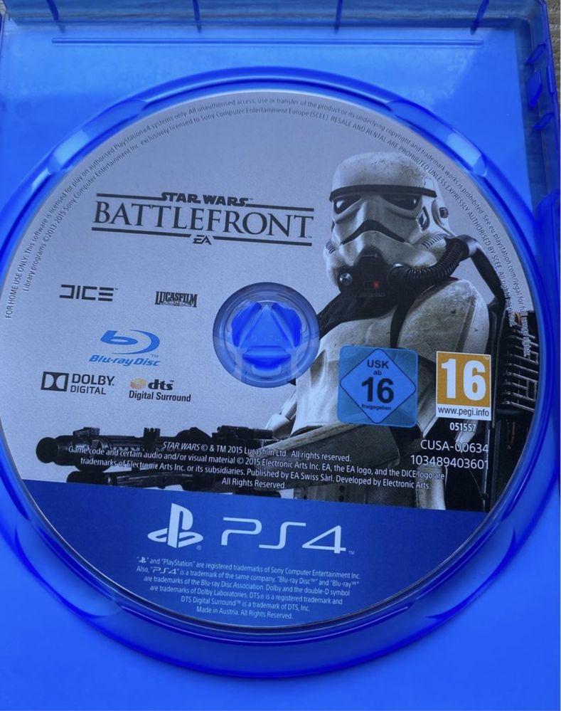 Gra Star Wars Battlefront PL PlayStation 4 Ps4 Pro Ps5