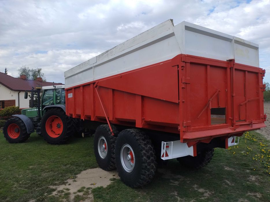 Przyczepa tandem wywrotka 20ton Grignon 27m3 kiper sprowadzona joskin